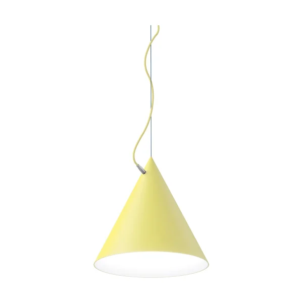 Noon Suspension Castor 40 cm Jaune-jaune clair-argenté