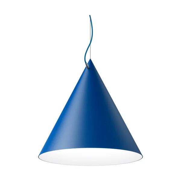 Noon Suspension Castor 60 cm Bleu-bleu-argent