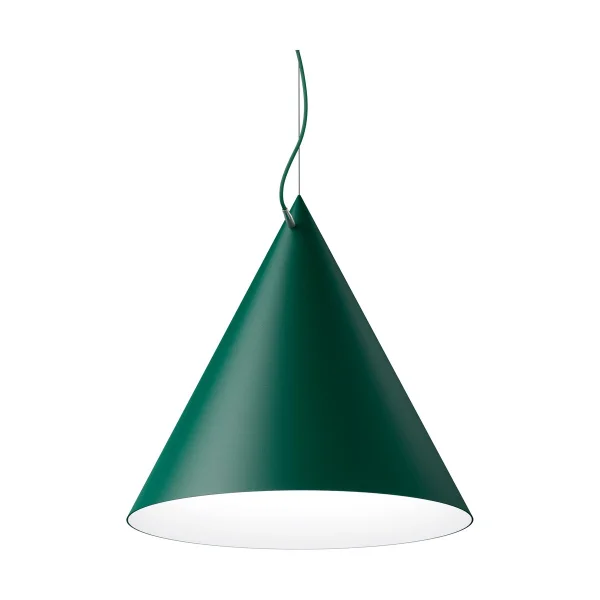 Noon Suspension Castor 60 cm British racing green - vert foncé - laiton