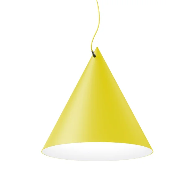 Noon Suspension Castor 60 cm Jaune-jaune clair-argenté