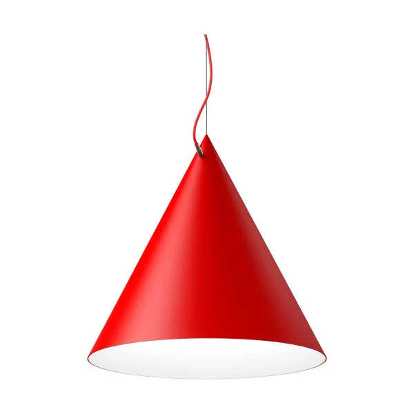 Noon Suspension Castor 60 cm Rouge-rouge-argent