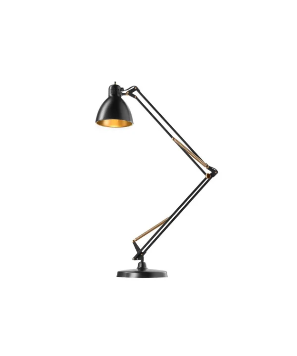 Nordic Living - Archi T1 Junior Lampe de Table avec Base Mat Black/Gold