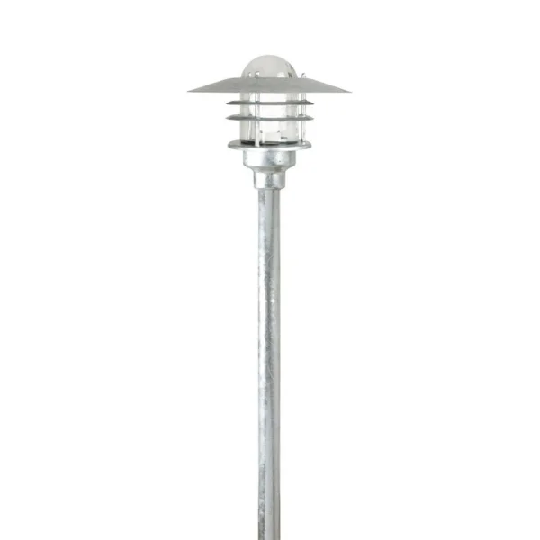 Nordlux Agger - lampe de jardin - Ø 26 x 83 cm - IP54 - acier galvanisé