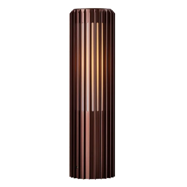Nordlux Aludra 45 N - lampe de jardin - Ø 12,4 x 45,4 cm - IP44 - brun