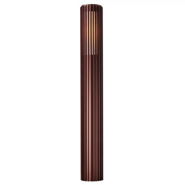 Nordlux Aludra 95 N - lampe de jardin - Ø 12,4 x 95,4 cm - IP44 - brun
