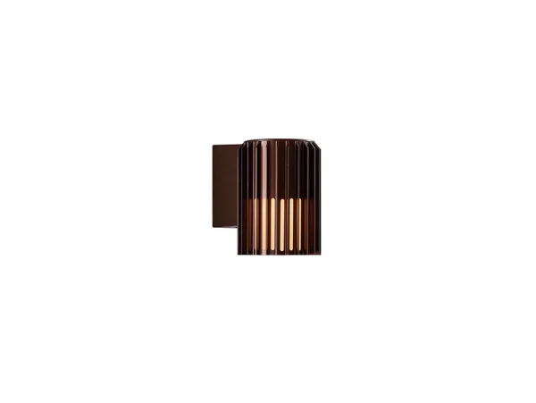 Nordlux - Aludra Applique Murale d'Extérieur Seaside Brown Metallic