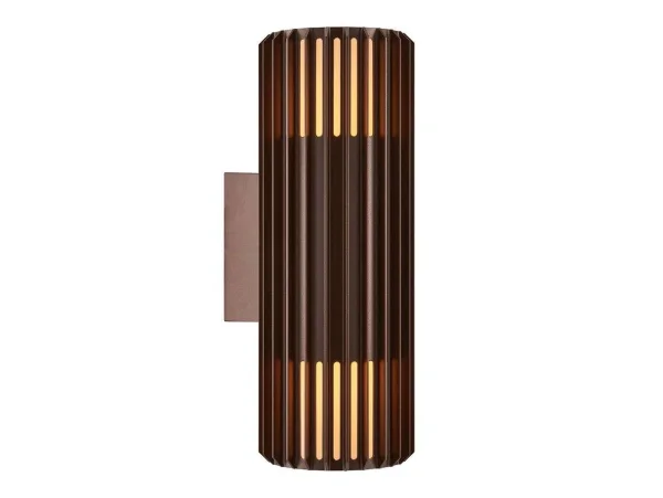 Nordlux - Aludra Double Extérieur Applique Murale Métallique Brown