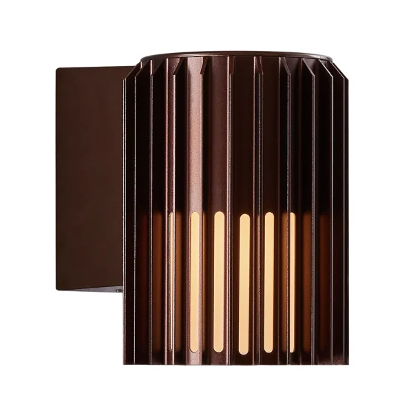 Nordlux Aludra N - Applique d'extérieur - 12,4 x 16,8 x 17,4 cm - IP54 - brun