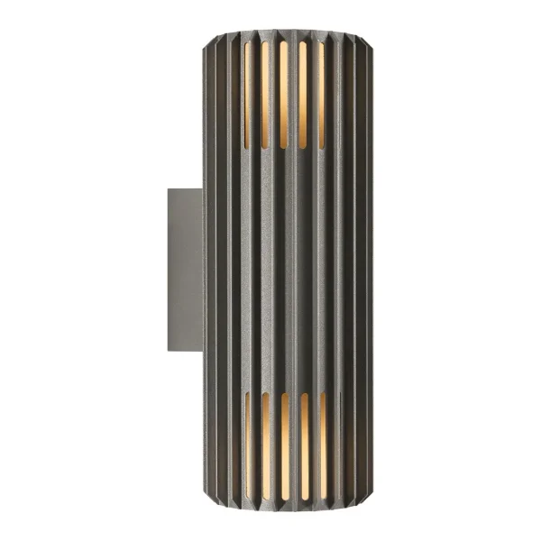 Nordlux Aludra N - Applique d'extérieur - 12,4 x 33,7 x 17,4 cm - IP54 - anthracite
