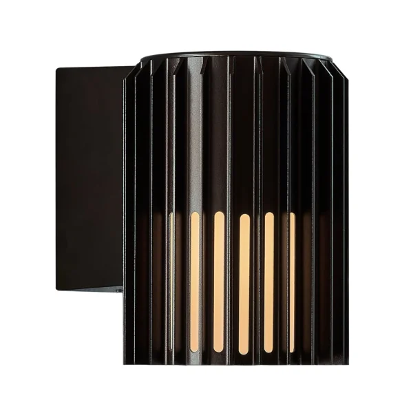 Nordlux Aludra N - applique murale extérieure - 12,4 x 16,8 x 17,4 cm - IP54 - noir