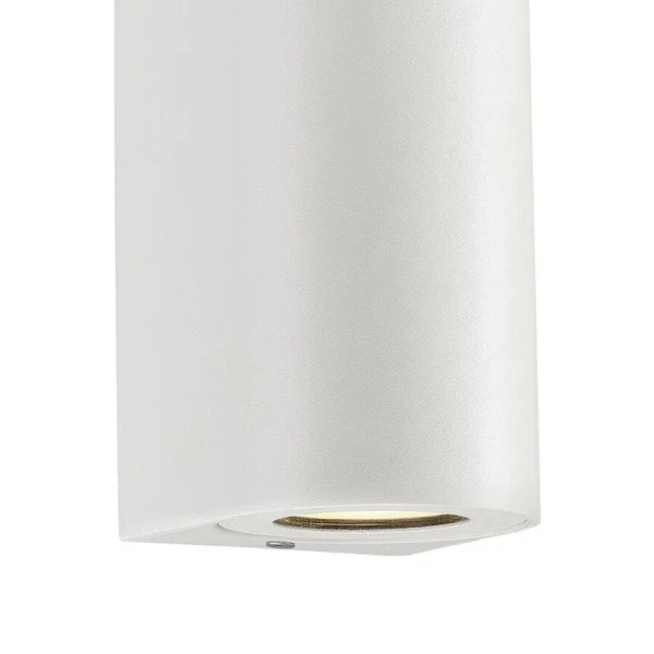 Nordlux Canto Maxi 2 - applique murale extérieure - 8,7 x 17 cm - IP44 - blanc