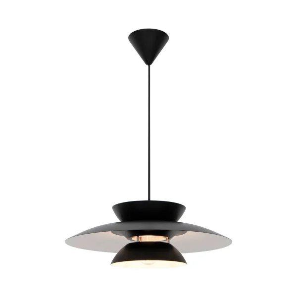 Nordlux Carmen - lampe suspendue - Ø 45 x 215 cm - noir