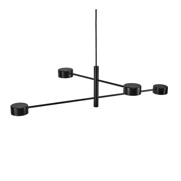 Nordlux - Clyde 4 LED Suspension Black