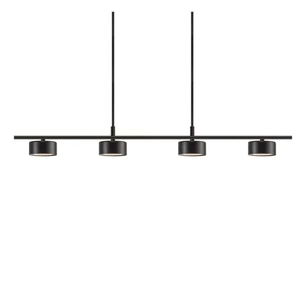 Nordlux - Clyde 4 LED Suspension Long Black