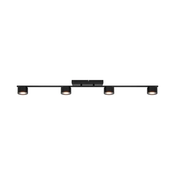 Nordlux - Clyde 4-Rail Plafonnier Black