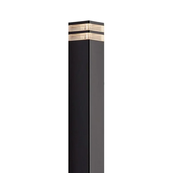 Nordlux Elm - lampe de jardin - 13 x 13 x 80 cm - IP44 - noir