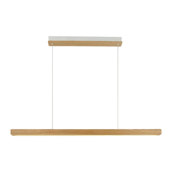 Nordlux Ilgas - lampe suspendue - 115 x 200 x 4,4 cm - 47W LED dimmable inclus - bois