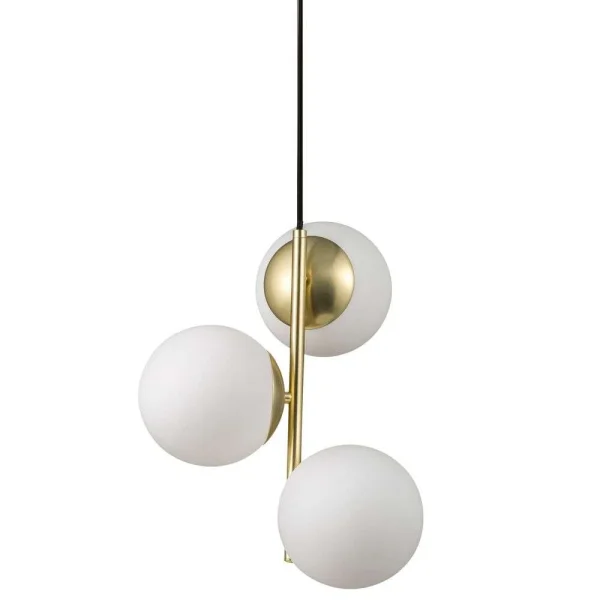 Nordlux - Lilly Suspension Brass/Opal