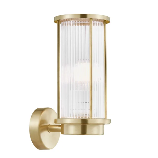 Nordlux Linton - applique d'extérieur - 9,5 x 13 x 29,8 cm - IP54 - laiton
