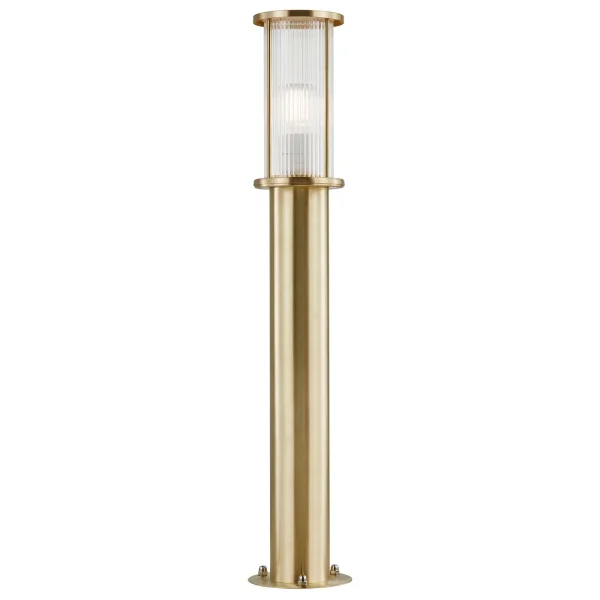Nordlux Linton - lampe de jardin - Ø 14,5 x 79,9 cm - IP54 - laiton