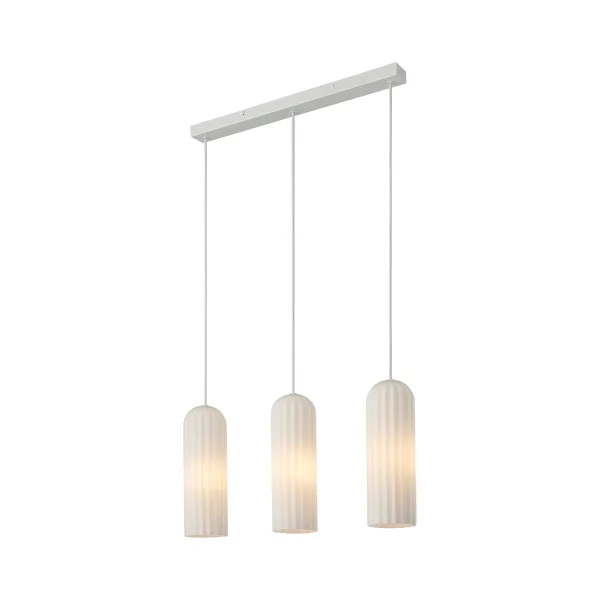 Nordlux Miella - lampe suspendue 3L - 52 x 10 x 160 cm - blanc