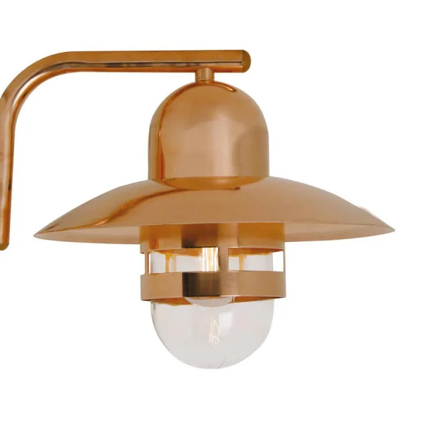 Nordlux Nibe - applique d'extérieur - 27,5 x 24 cm - IP54 - cuivre