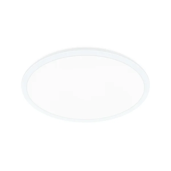 Nordlux Oja - plafonnier - Ø 60 x 3,2 cm - fonction Moodmaker à 3 niveaux (2700K) - 38W LED inclus - blanc