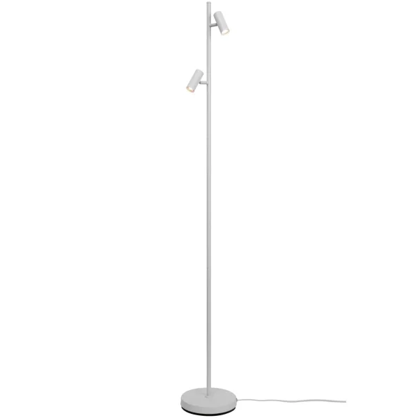 Nordlux Omari - lampadaire - 3 x 20 x 141 cm - 3 niveaux de gradation - 2x 3,2W LED inclus - blanc