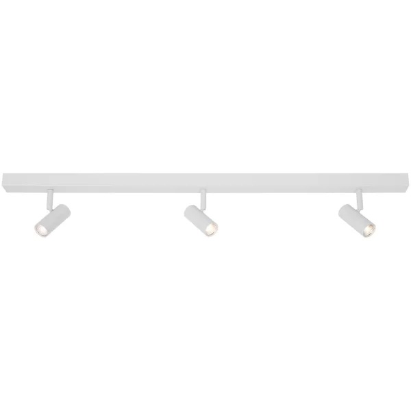 Nordlux Omari - spot en saillie 3L - 12 x 78 cm - 3 niveaux de gradation - 3x 3,2W LED inclus - blanc