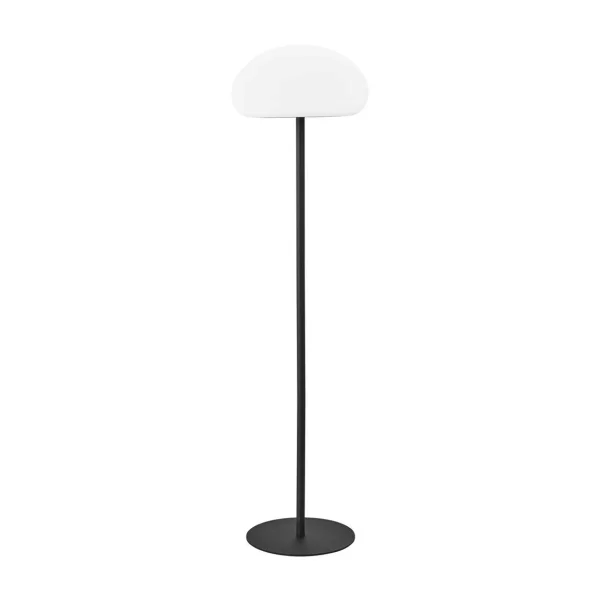 Nordlux Sponge - lampadaire - rechargeable par câble USB - Ø 34 x 126 cm - 6,8W LED dimmable inclus - blanc et noir