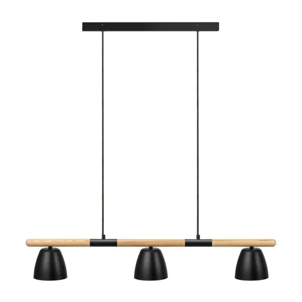 Nordlux - Theo 3 Suspension Black