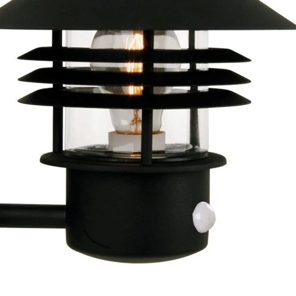 Nordlux Vejers Sensor - applique murale extérieure avec détecteur de mouvement - 22 x 23 x 26 cm - IP54 - noir