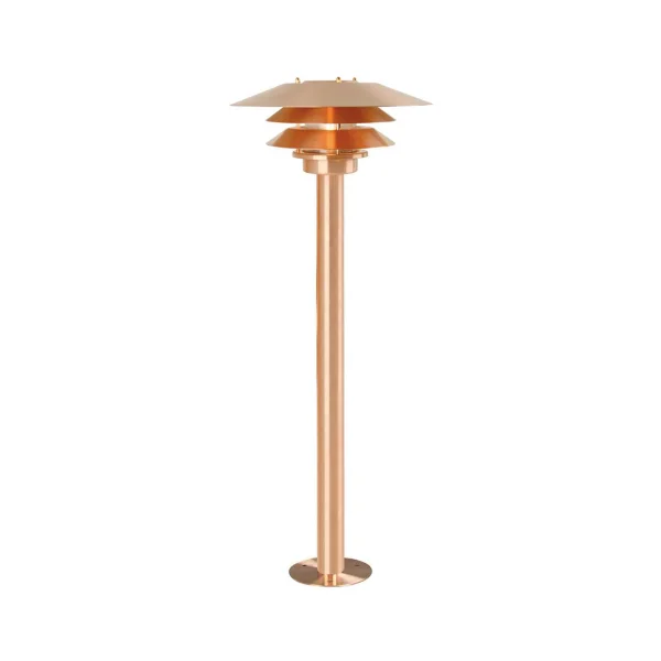 Nordlux Veno - lampe de jardin - Ø 35 x 93 cm - IP54 - cuivre