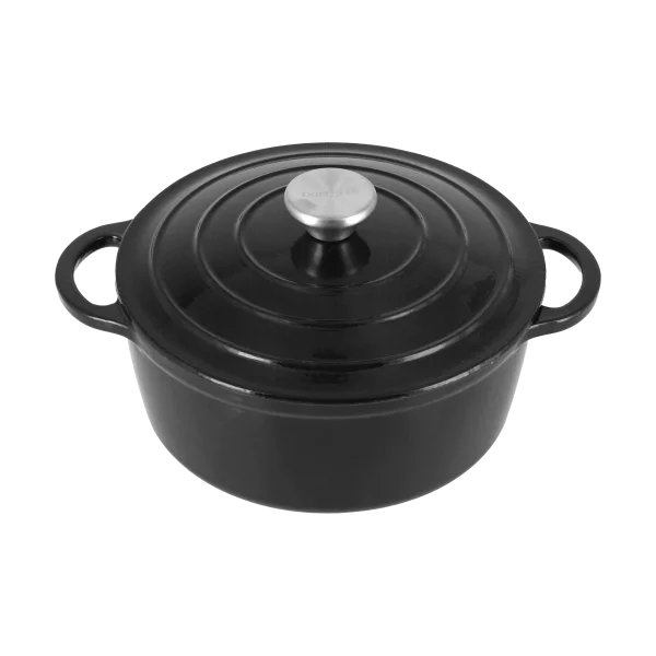 Nordwik Cocotte en fonte ronde Nordwik 2,5 l Noir