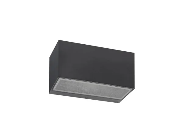 Norlys - Asker LED Bas Applique Murale d'Extérieur L22,5 Graphite
