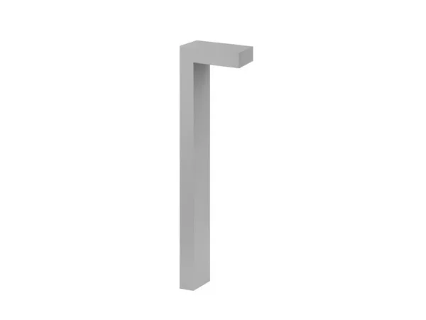 Norlys - Asker LED Borne de Jardin H85 avec Ancrage Béton Aluminium