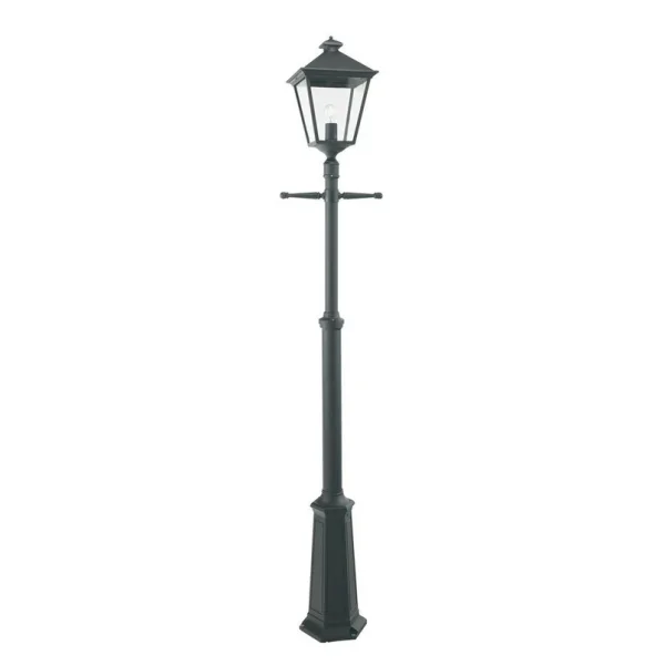 Norlys - London 1 Lampadaire de Parc avec Ancrage Sol Noir