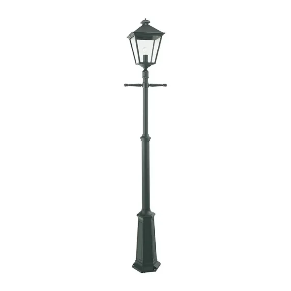 Norlys - London 1 Lampadaire de Parc Noir