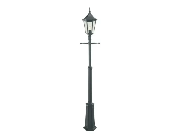 Norlys - Modena 1 Lampadaire de Parc avec Ancrage Sol Noir