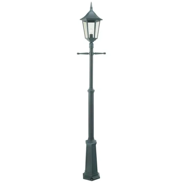 Norlys - Modena 1 Lampadaire de Parc pour Ancrage Béton Noir