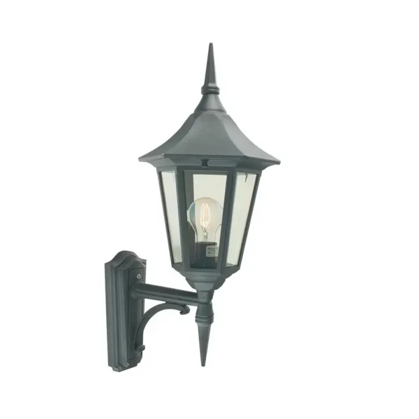 Norlys - Modena Haut Applique Murale d'Extérieur Petit Noir