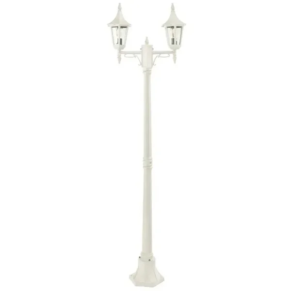 Norlys - Rimini/Milano 2 Lampadaire de Parc pour Ancrage Béton Blanc