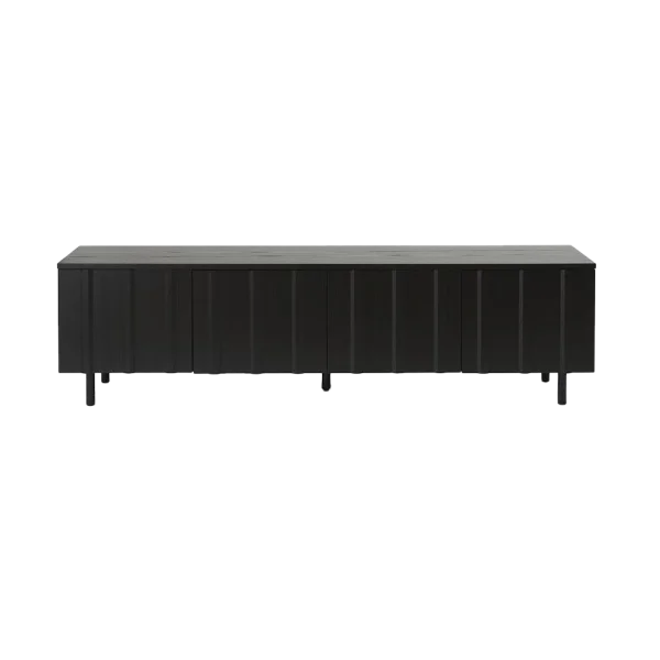 Normann Copenhagen Buffet bas Rib Soft Black