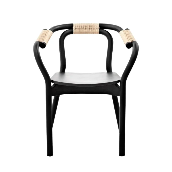 Normann Copenhagen Chaise Knot Noir-natur