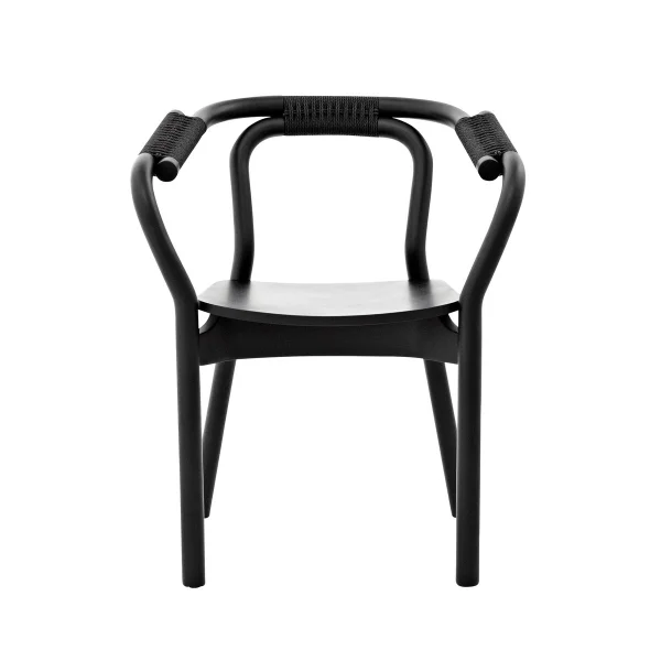 Normann Copenhagen Chaise Knot Noir-noir