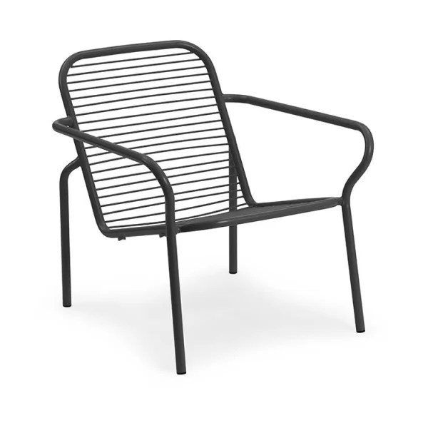 Normann Copenhagen Chaise Vig Lounge Chair Black
