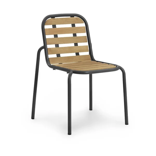 Normann Copenhagen Chaise Vig Robinia Black