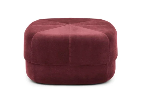 Normann Copenhagen - Circus Pouf Large Sombre Red