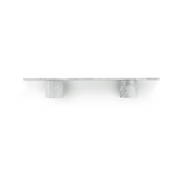 Normann Copenhagen Étagère Sten Shelf 80 cm White marble