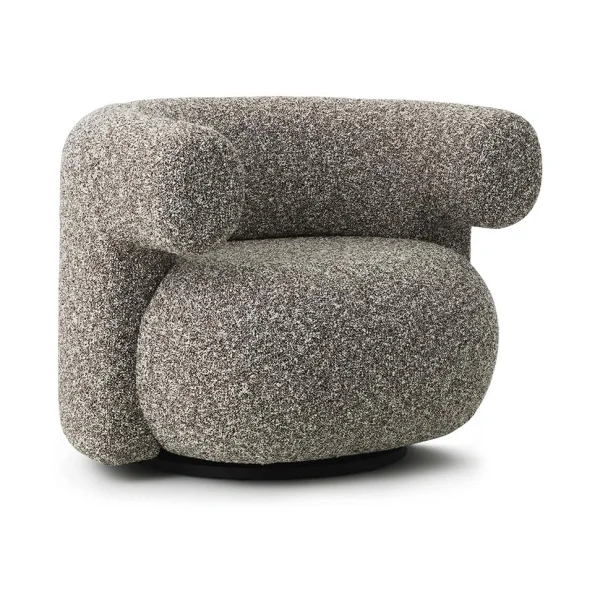 Normann Copenhagen Fauteuil Burra avec retour Zero 0110